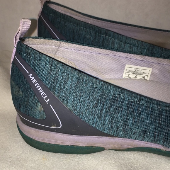 Merrill select fresh teal flats size 8 comfort - Picture 6 of 8
